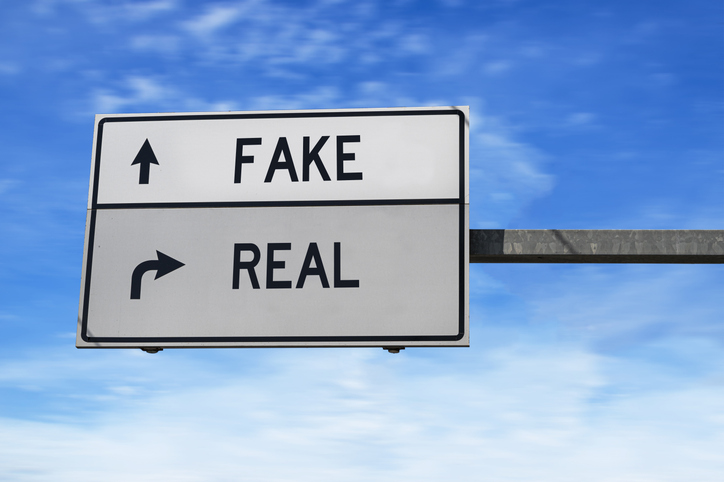 Fake or Real Sign